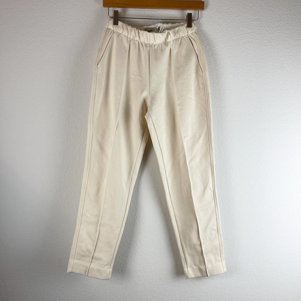 Everlane Cream Women's Pants Sz S NWOT - Picture 3 of 12